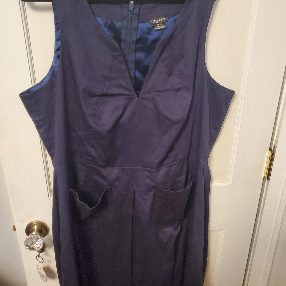 City chic size 22 deep purple